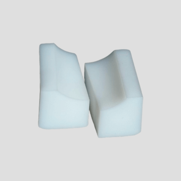 Crown wheel guide wheel pad