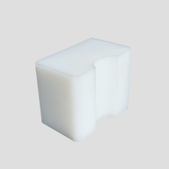 Crown wheel guide wheel pad