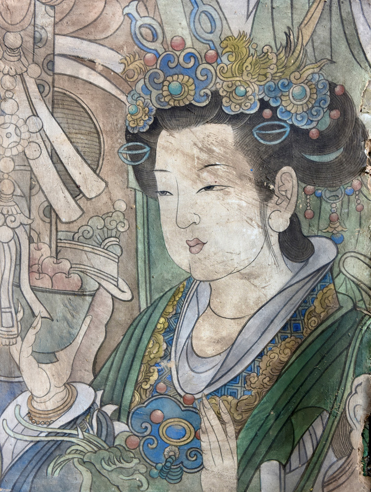 泥皮壁畫