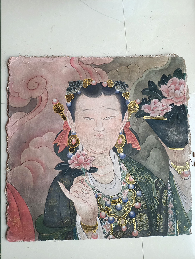 泥皮壁畫