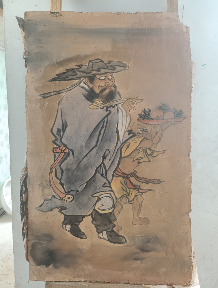 泥皮壁畫