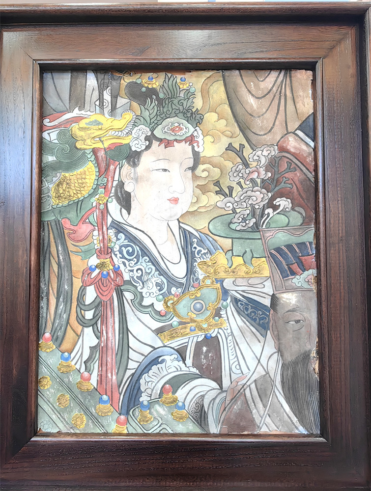 泥皮壁畫