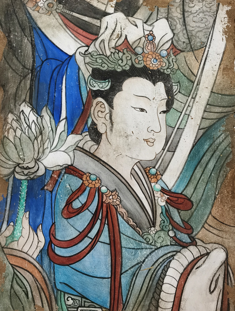 泥皮壁畫