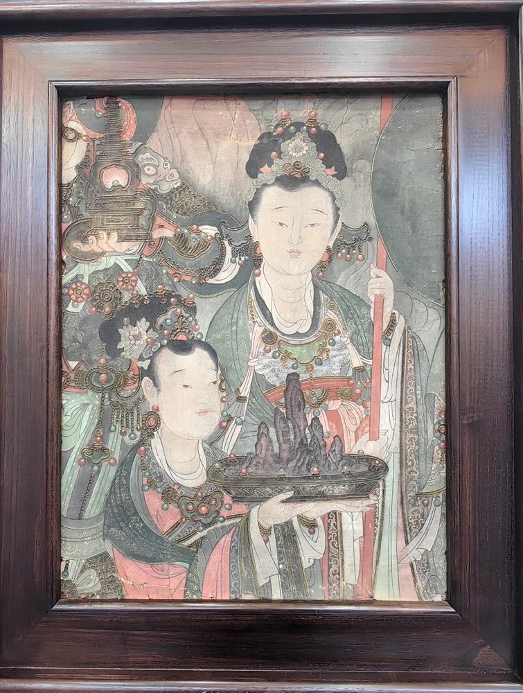 泥皮壁畫