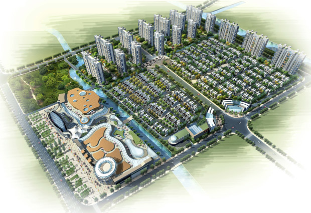 Pudong New Area New Town neighborho...