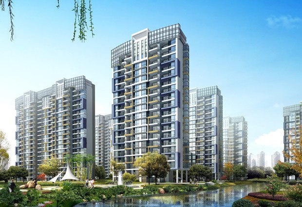 Pudong New Area New Town neighborho...