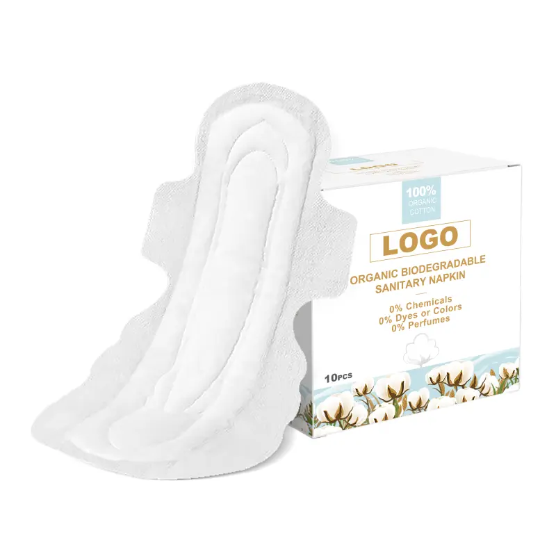 Organic biodegradable sanitary napkin
