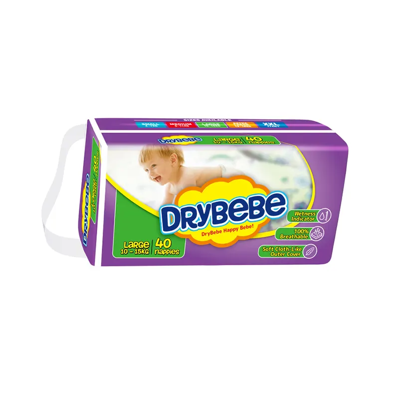 Drybebe baby nappies size 4 Large 40ct