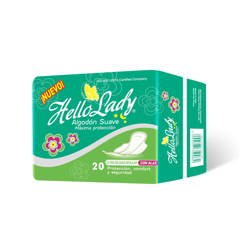 Прокладки Lady Ultra-thin regular flow для незаметной защиты, 20 шт. в упаковке