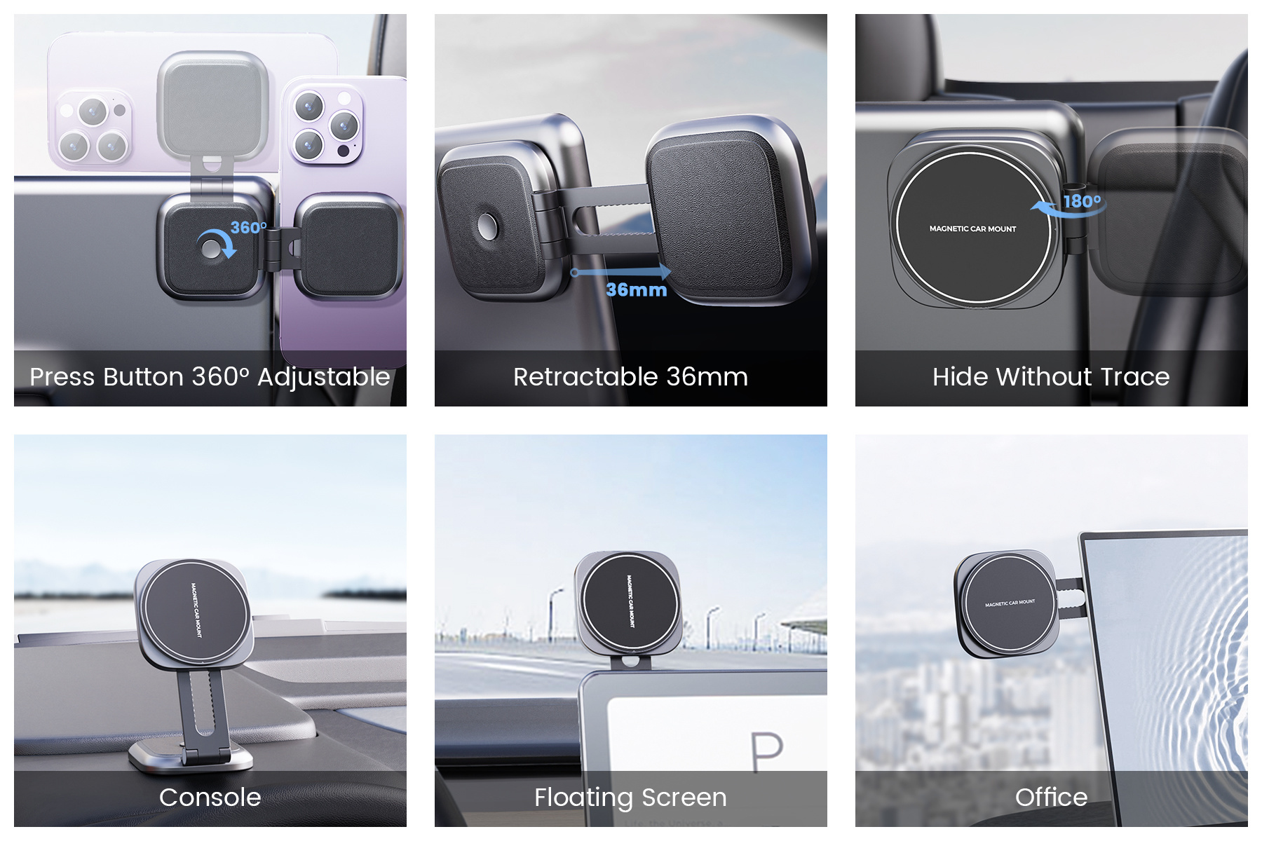 Wholesale-MagSafe-Wireless-Charging-Car-Mount-for-Tesla-Model-3-Y-S-X-leadingPlus