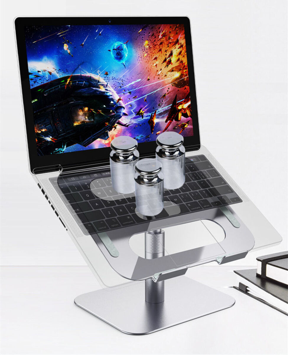 Adjustable Aluminum Alloy Portable Stand for Macbook iPad Pro-LeadingPlus