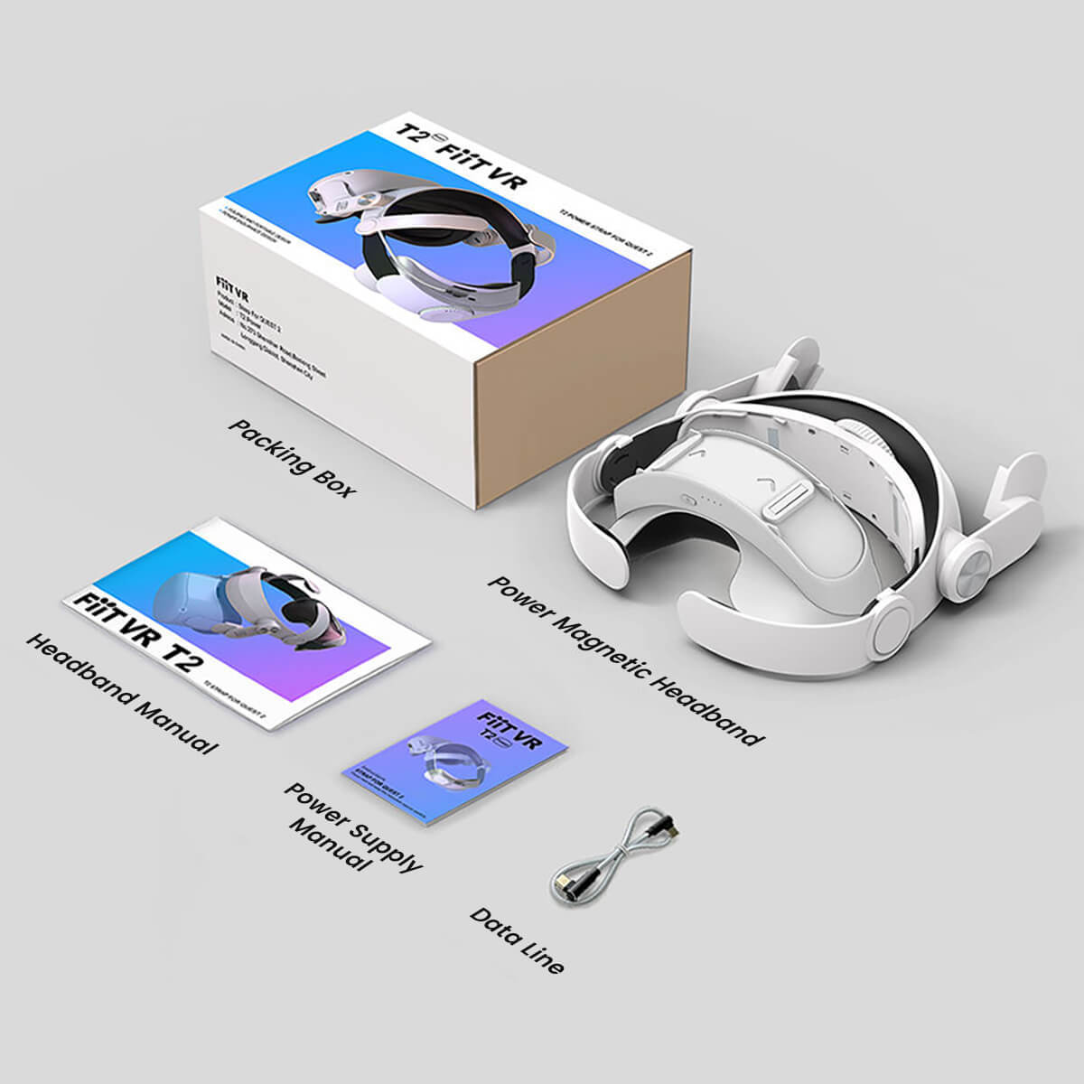 Oculus Quest 2 Adjustable Battery Head Strap-leadingPlus (10)