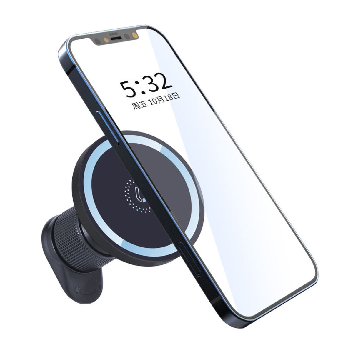 Universal MagSafe Magnetic Car Mount for Vent - Black