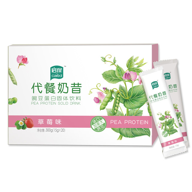 启伴豌豆塑形奶昔-草莓味