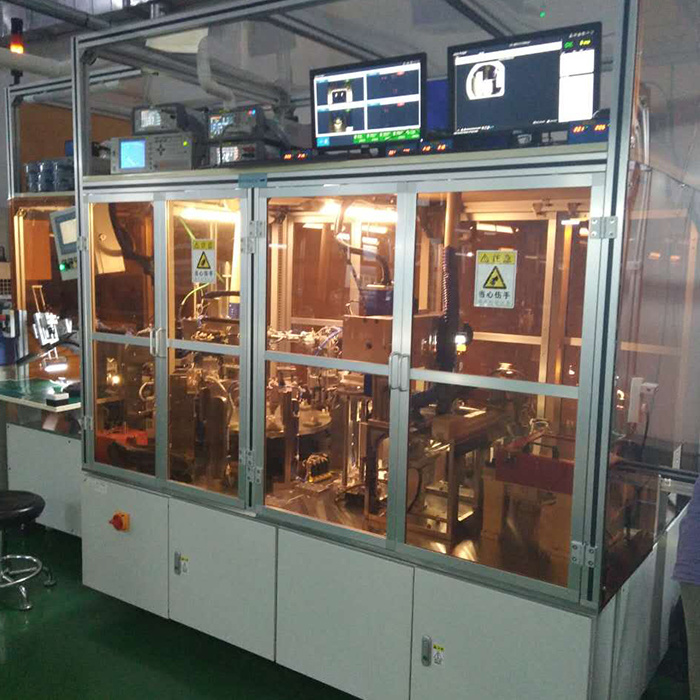 Automatic laser welding electrical testing equipment