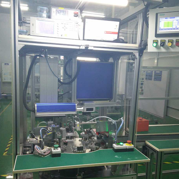 Fully automatic electrical testing laser pressing machine