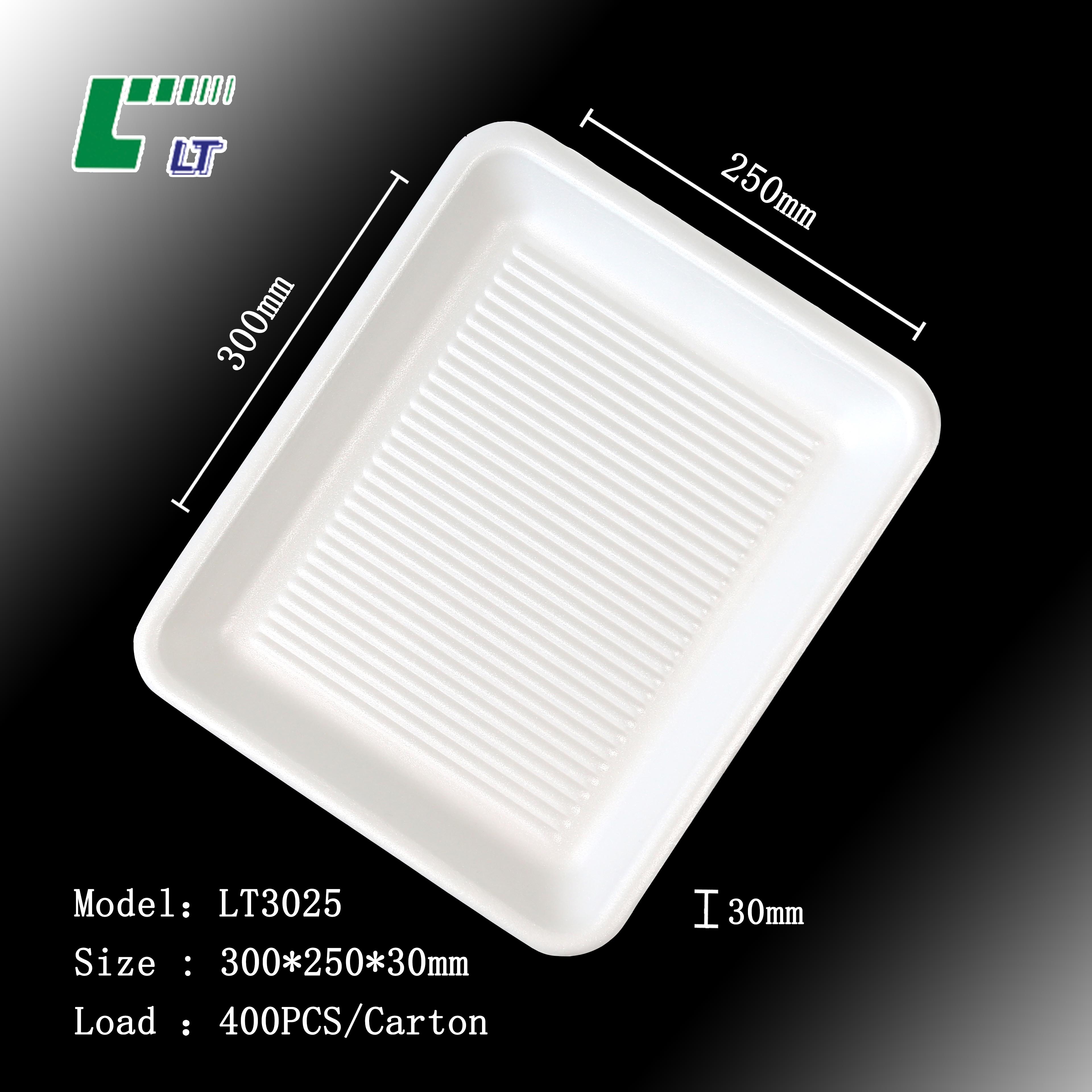 PS FOAM TRAY 3025