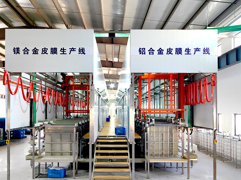 Skin film production line