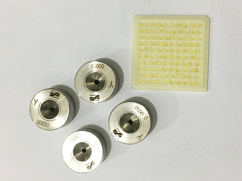 Diamond wire drawing die equipment