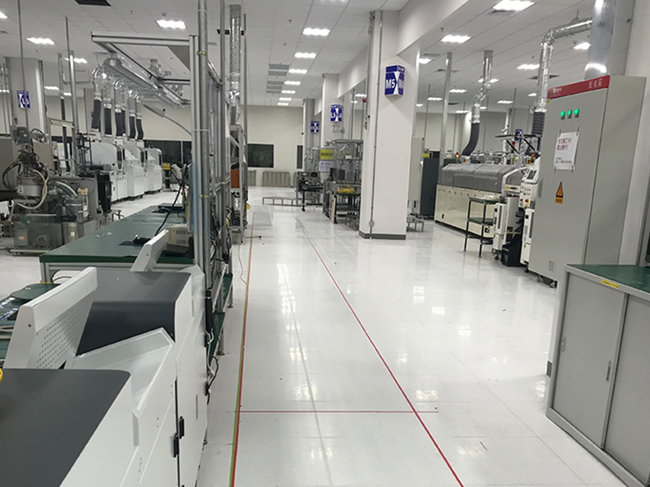 大型外資工廠裝飾及機電工程