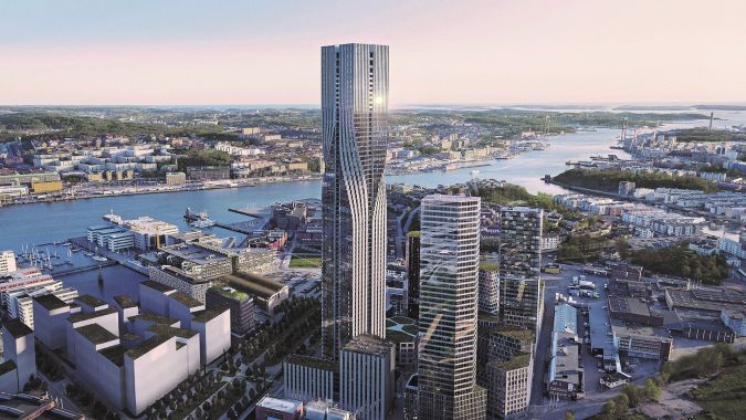Pioneering precision in Swedish skyscrapers
