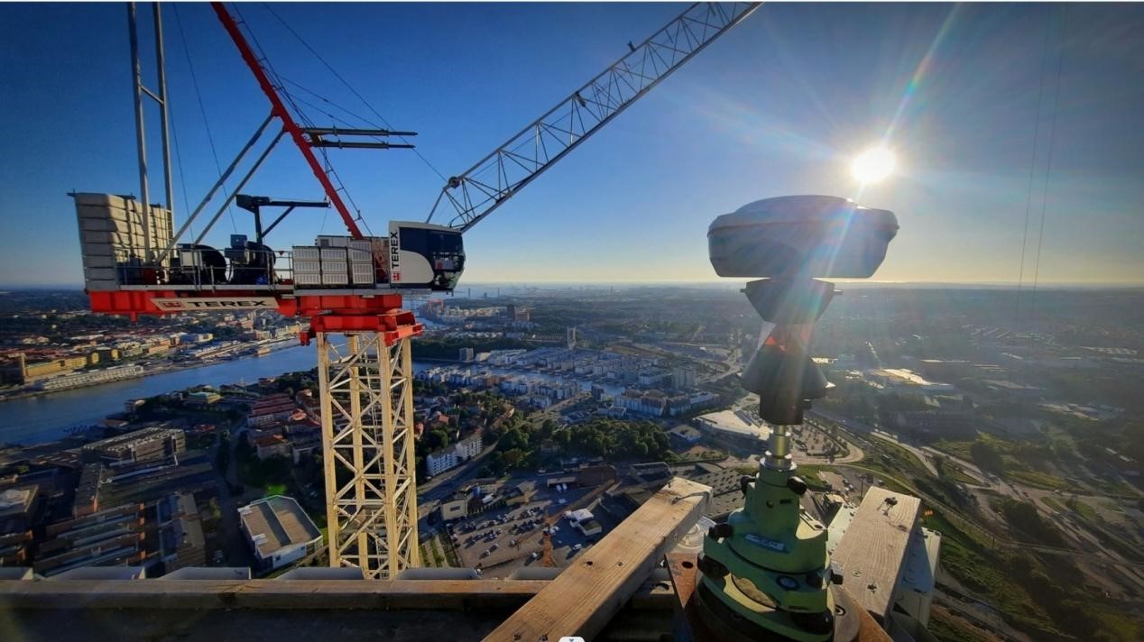 The tallest building in Scandinavia is nearing completion with the Participation of SinoGNSS T300