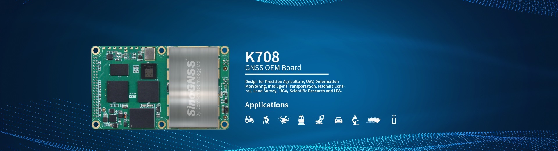 K708 GNSS OEM Board (EOL)