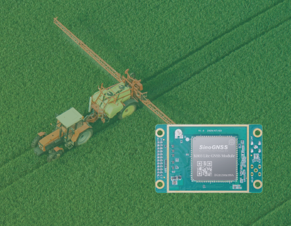 K803 Lite(L1) Smooth Positioning Solution for Precision Agriculture