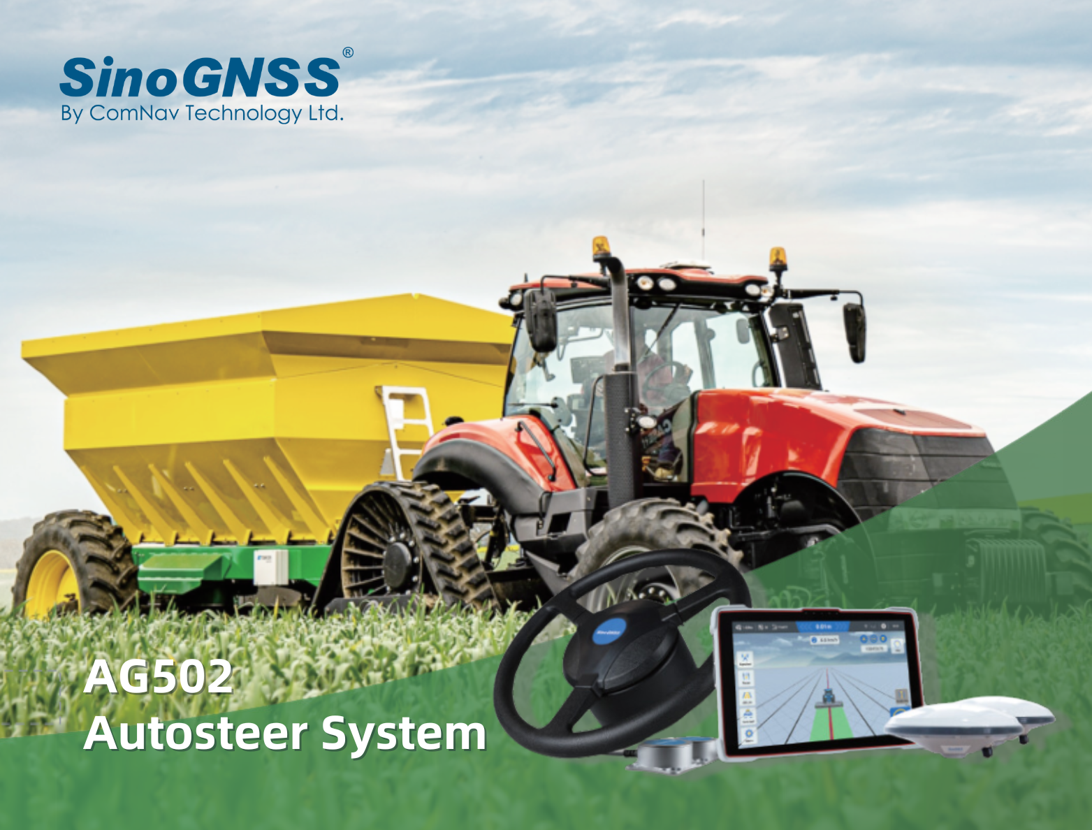 Harvesting Tomorrow: The Launch of ComNav's AG502 Auto Steering System