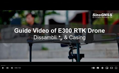 E300 RTK Drone_Landing