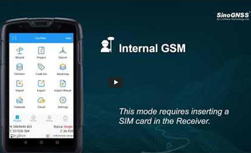 Survey Master - Internal GSM with CORS Mode