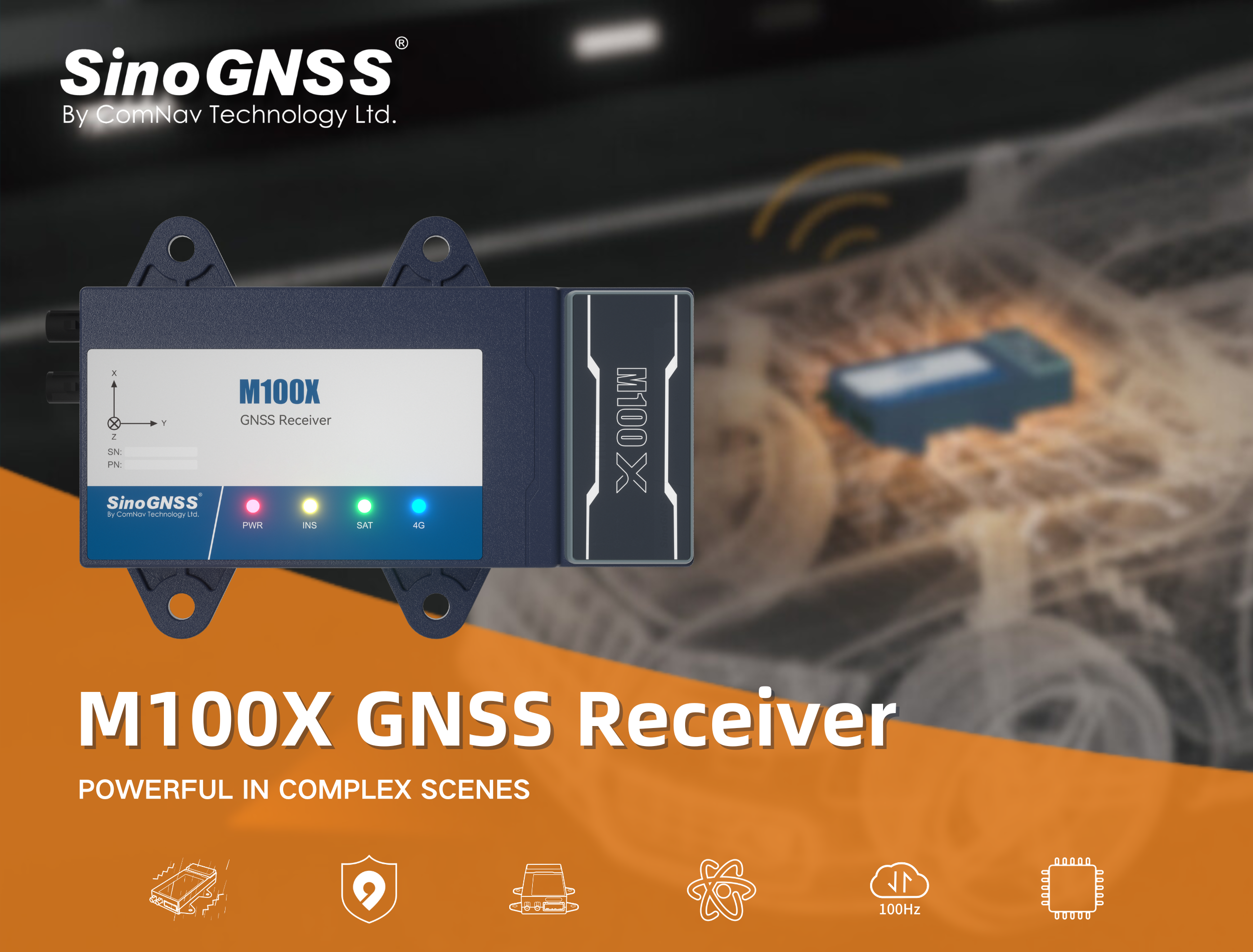 ComNav Unveils M100X GNSS Receiver: Designed for Vehicle Applictions