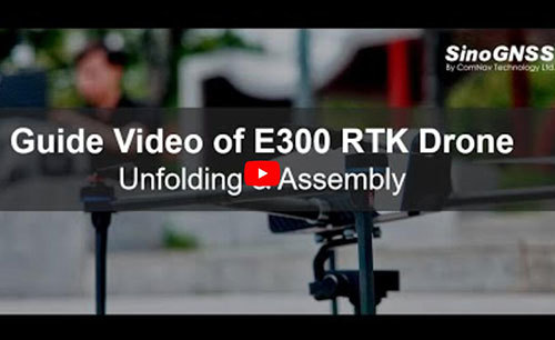 E300 RTK Drone_Unfolding and Assembly