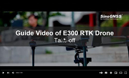 E300 RTK Drone_Take-off