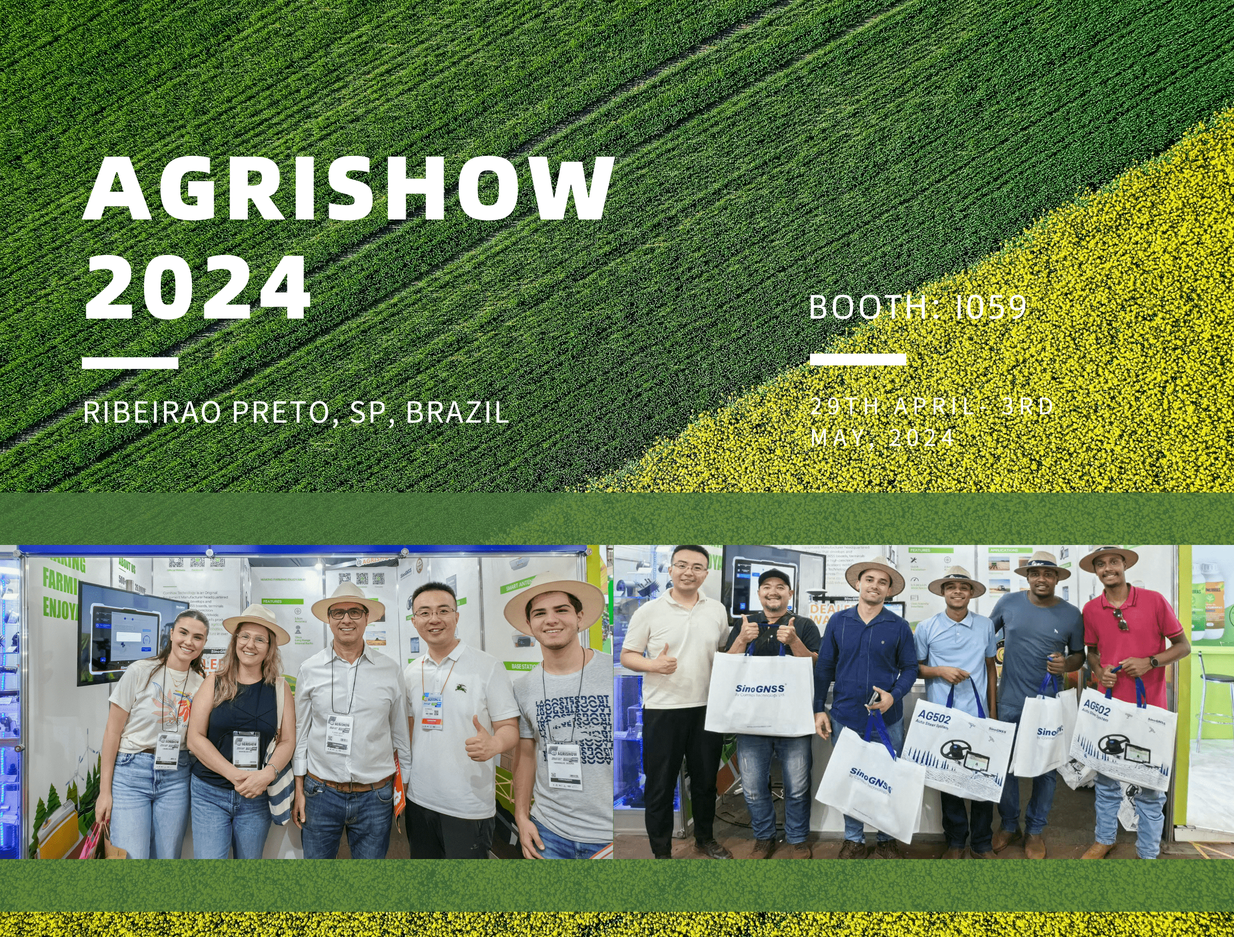 Empowering Agriculture: ComNav Showcases Innovations at Agrishow 2024