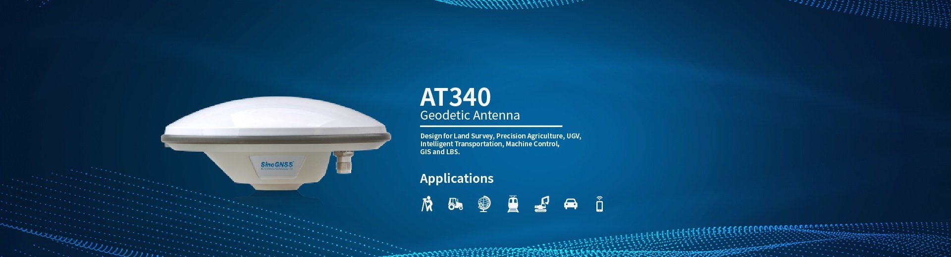 AT340 Geodetic Antenna