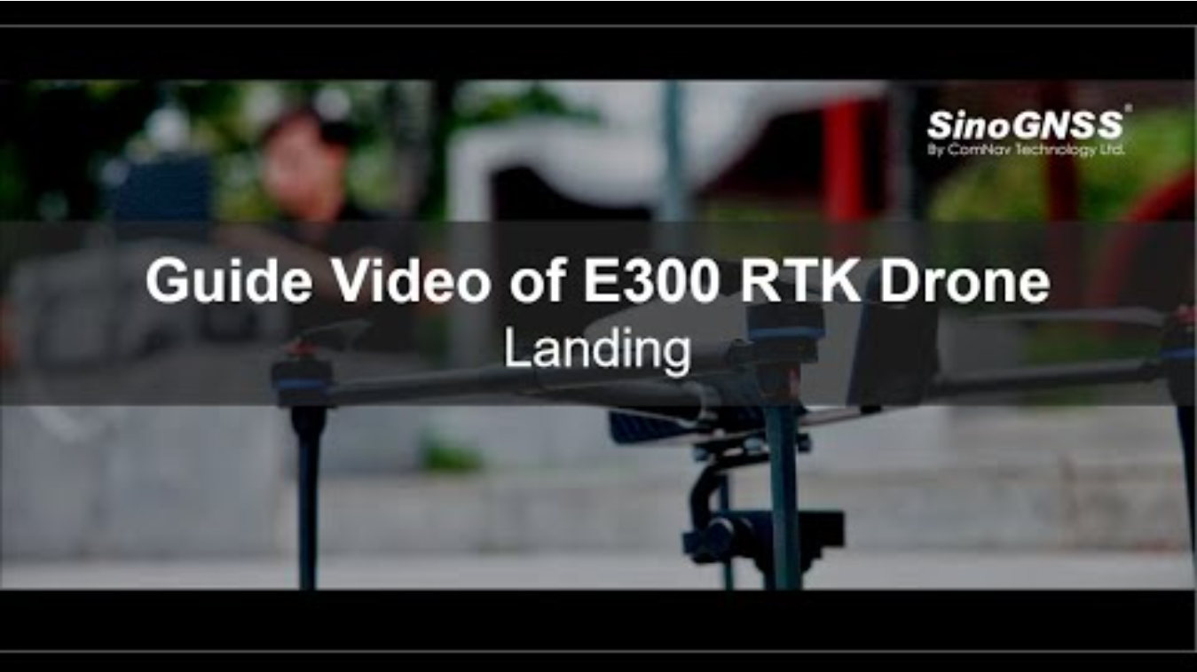 E300 RTK Drone_Landing