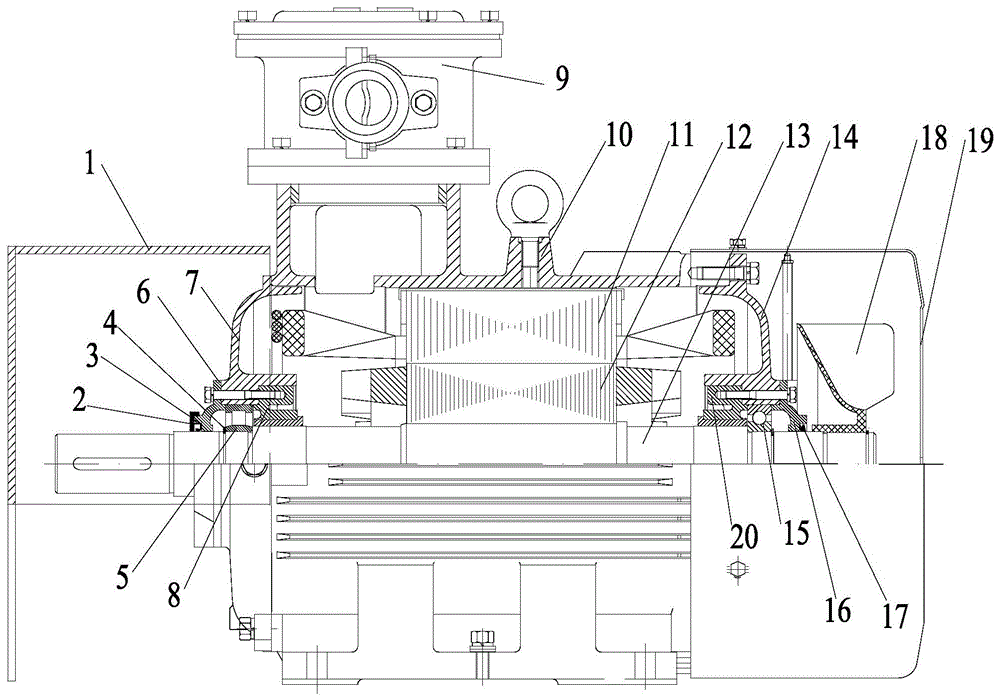 四級(jí)隔爆三相異步電動(dòng)機(jī)結(jié)構(gòu)合理、隔爆性能強(qiáng)