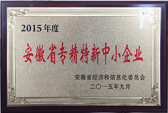 Anhui Province specialized in special new enterprises Anhui Province specialized in special new enterprises