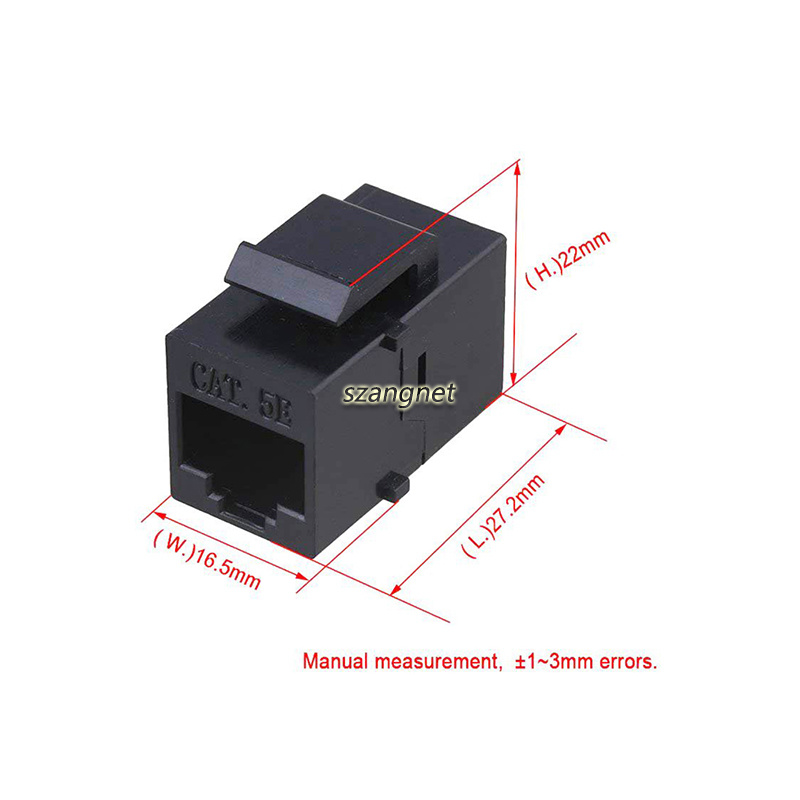 cat5e pass through connectors