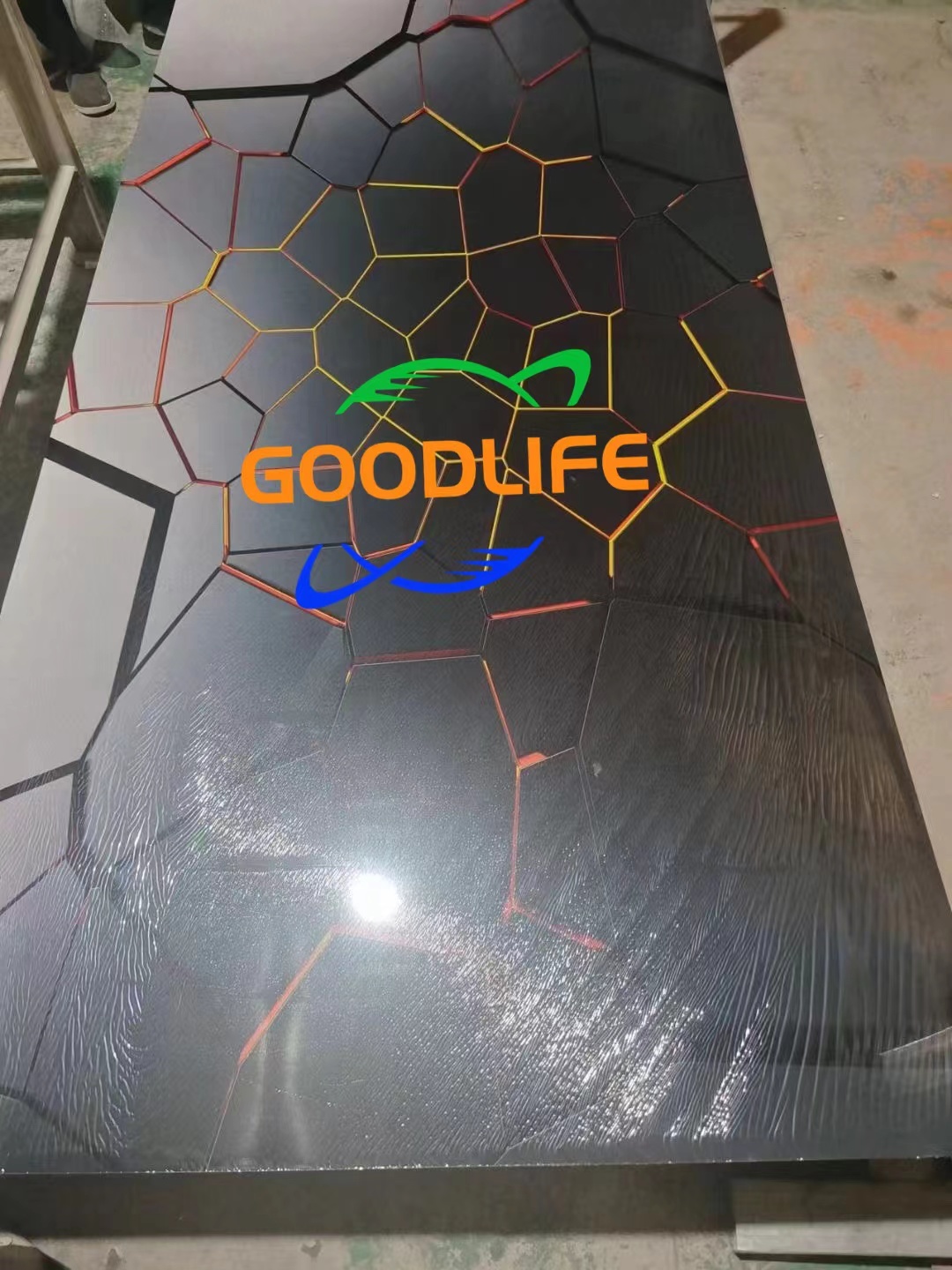 pvc marble uv wall panel board/ plastic pvc marble sheet