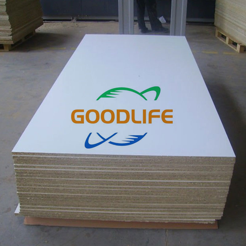 Melamine faced particle board