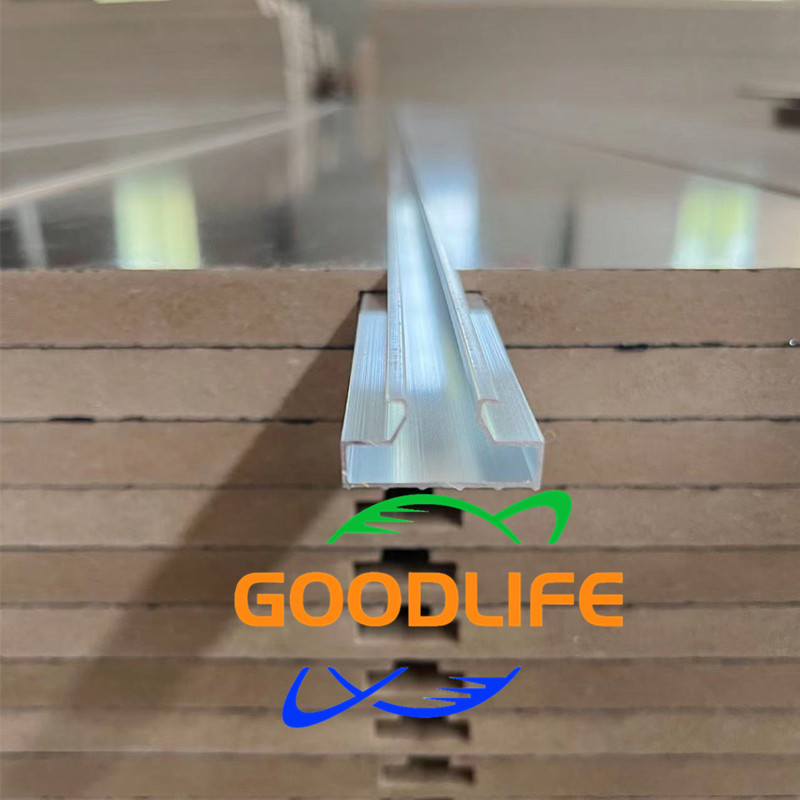 2713 aluminum bar for 18mm MDF slatwall