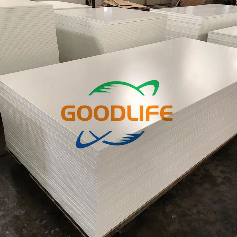 1200*2400mm Particle board with pvc edges sealed  for Shelf board or table top