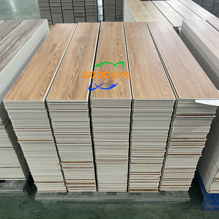 100% Waterproof Pc Click Vinyl Flooring Interlock Click Vinyl Spc Lvp Flooring Bedroom Plastic Flooring