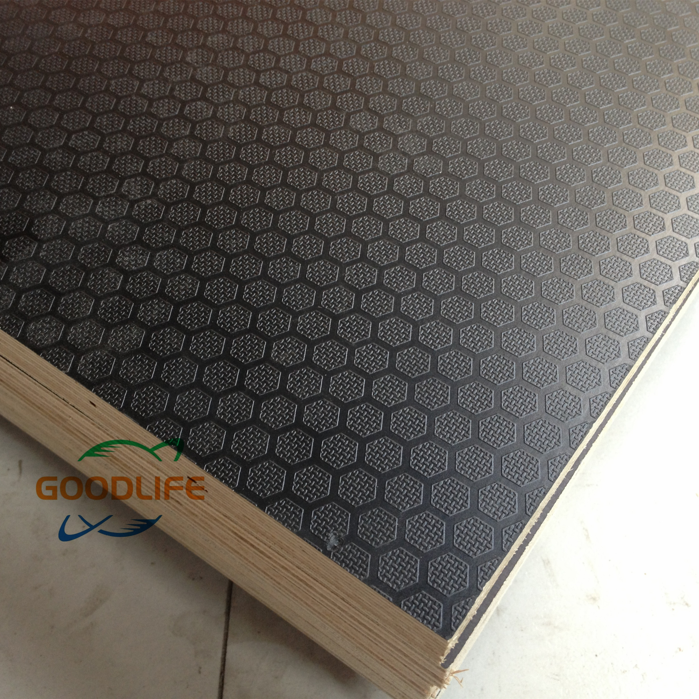 1250x2500mm high quality anti-slip film faced plywood,platform plywood,wire mesh plywood