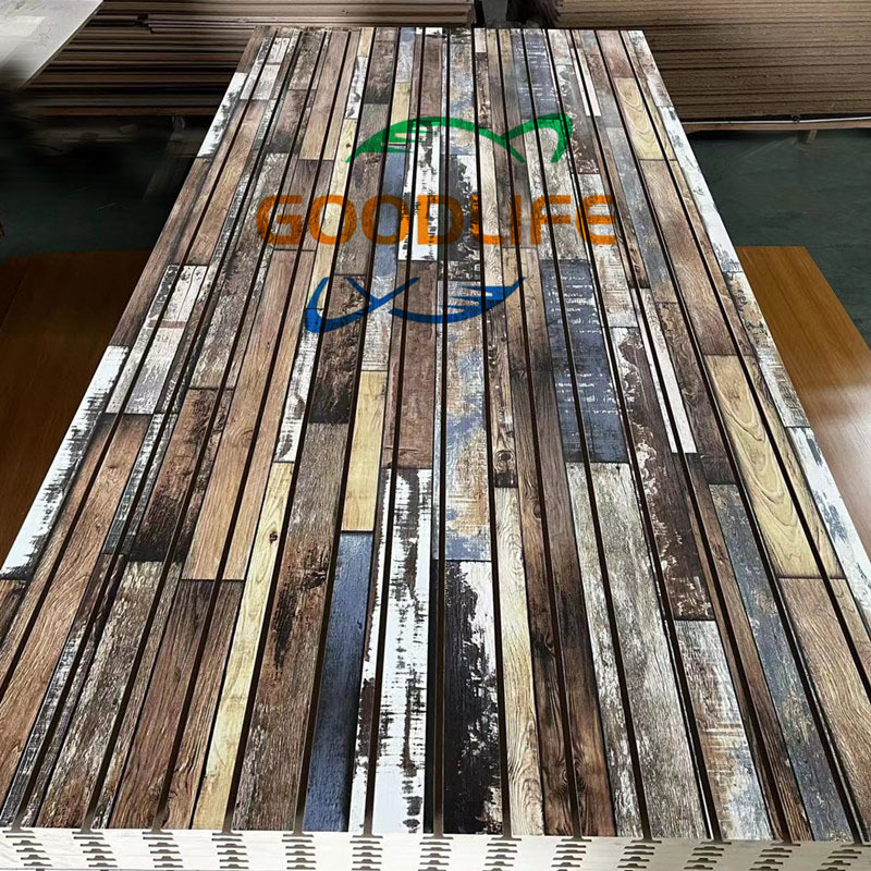 15+2 grooves MDF slot board