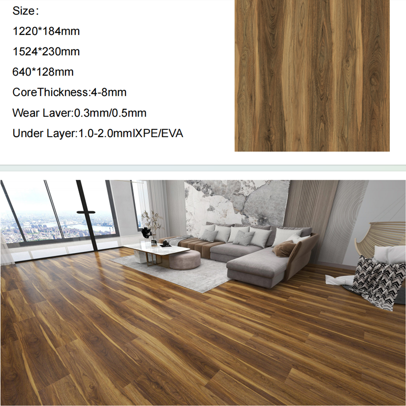 Click Pvc Plastic Flooring