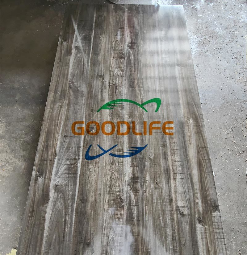 Melamine faced MDF board Woodgrain color for furniture making