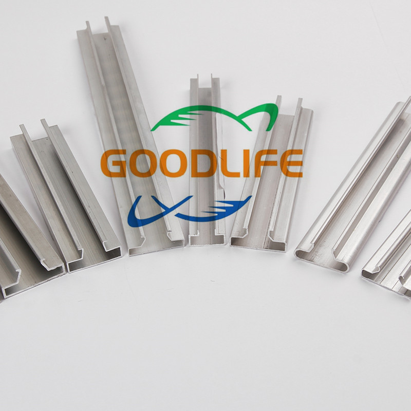 Wholesale  slatwall profile insert for MDF panels,aluminum bar insert into slot board
